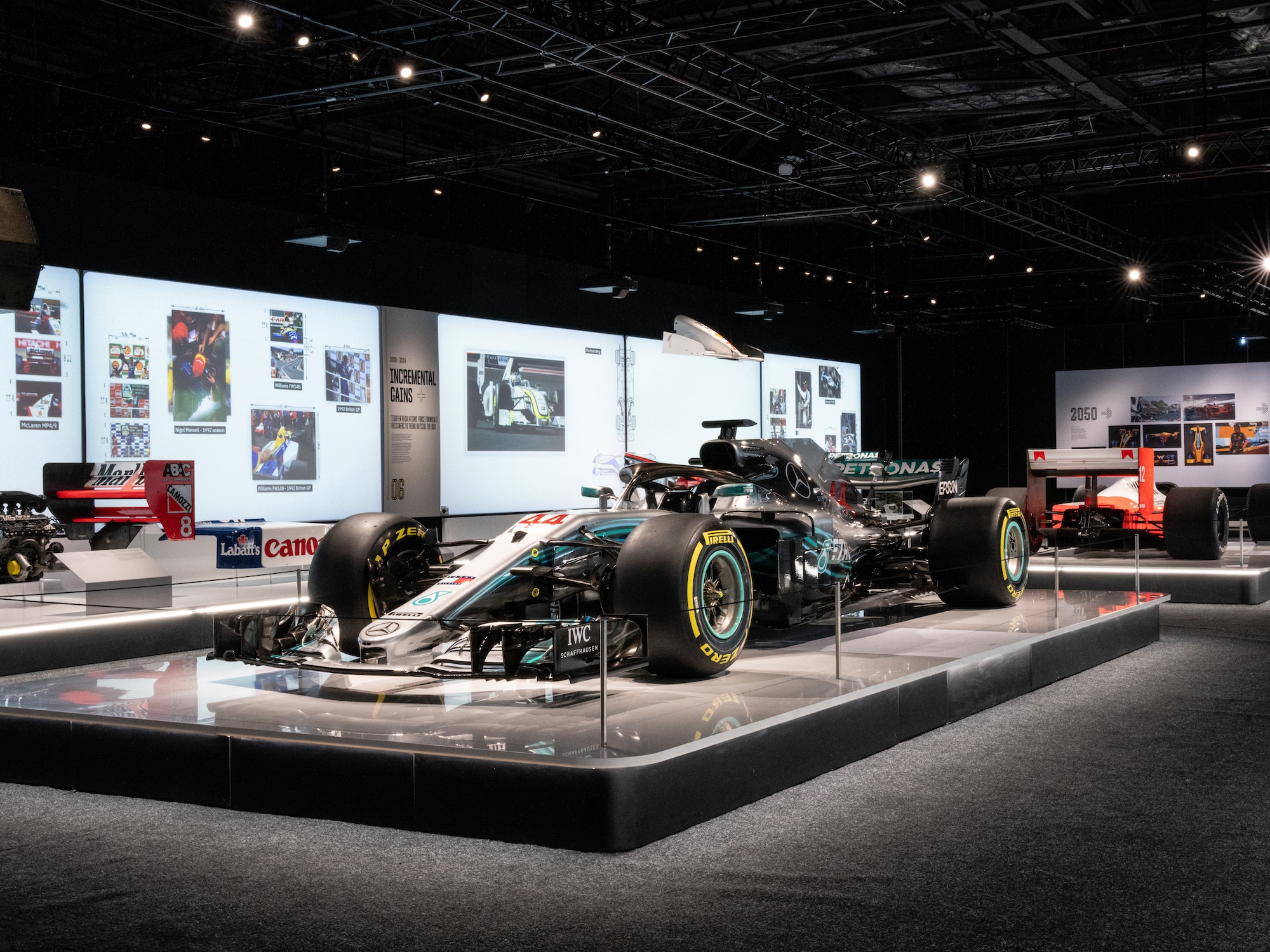 The official Mercedes-AMG Petronas Formula 1 car