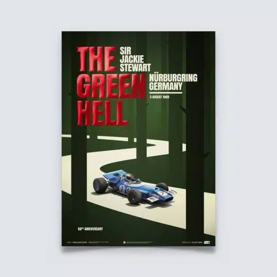The Green Hell - Sir Jackie Stewart Poster